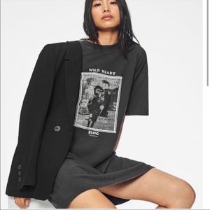 Anine Bing Wild Heart tee dress